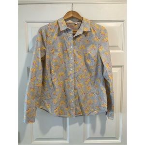 Boden size Large button down blouse